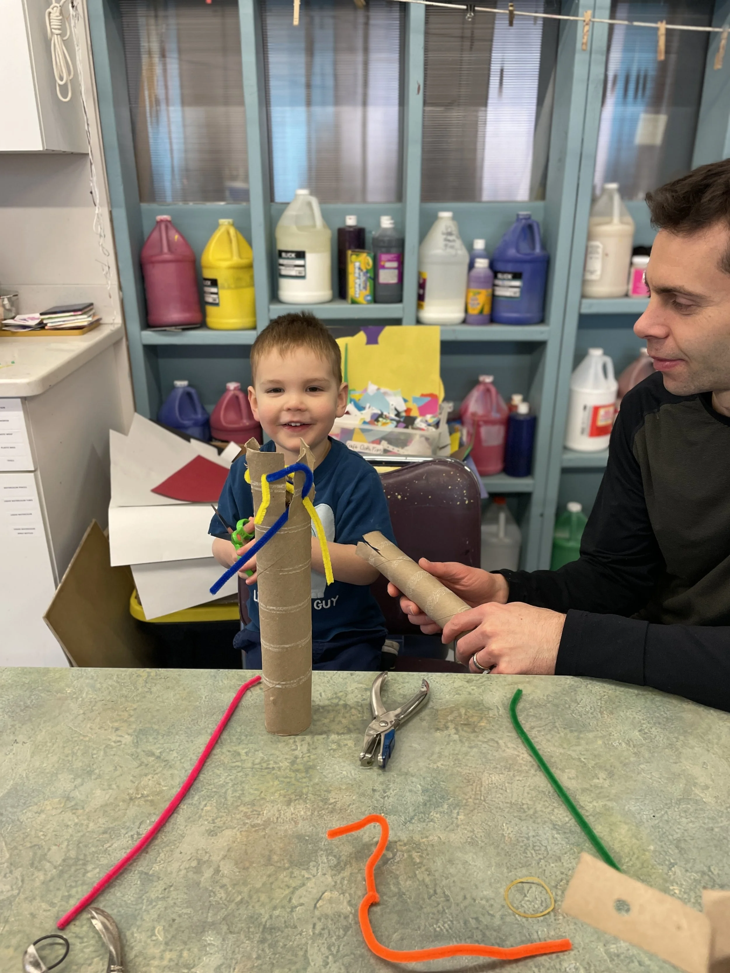 Creative Tots FEBRUARY (Ages 2-5) Winter 4-Week Class