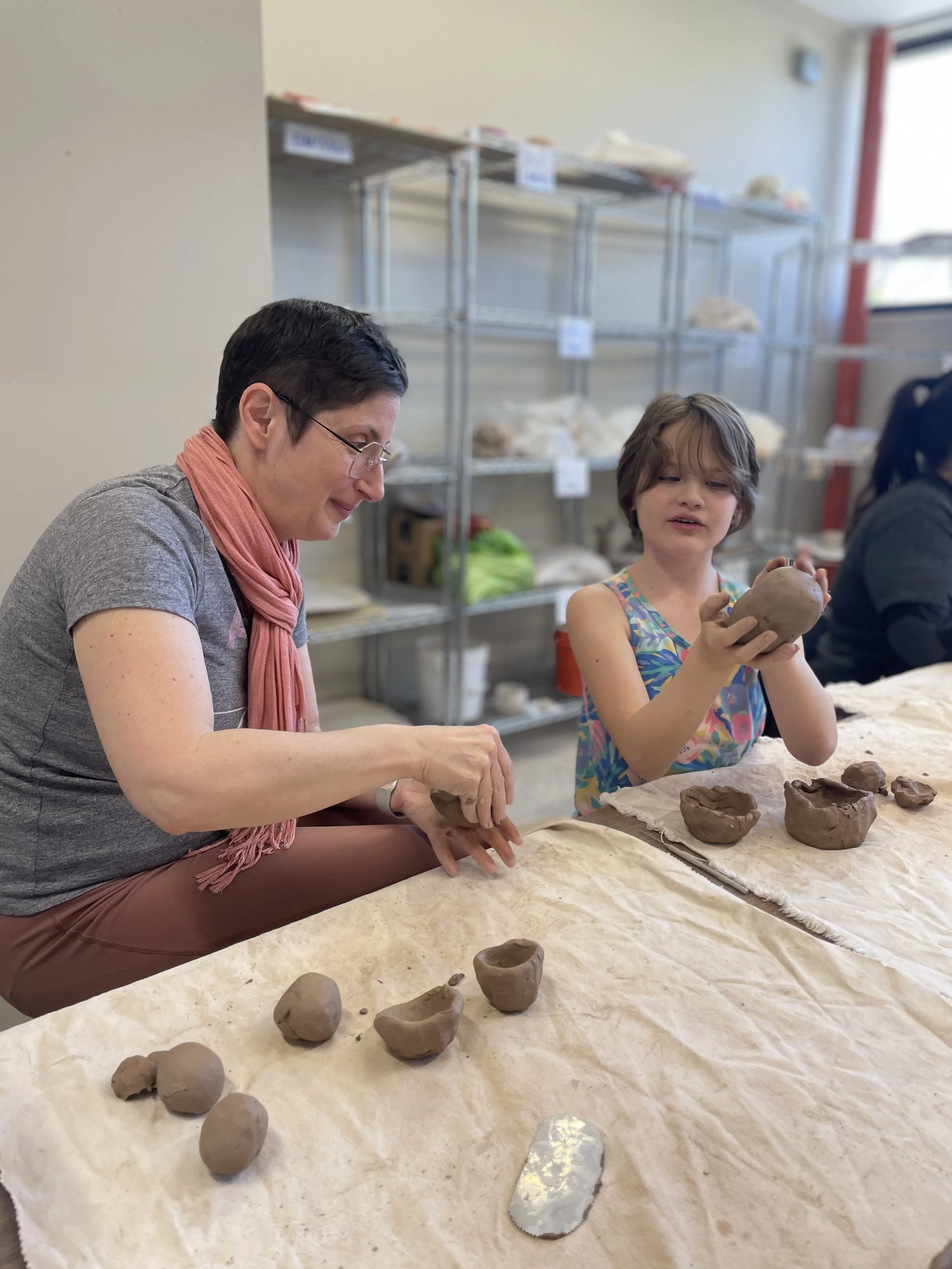 Family Clay &amp; Play FEBRUARY (Ages 5+) - Winter 2 Part Workshop
