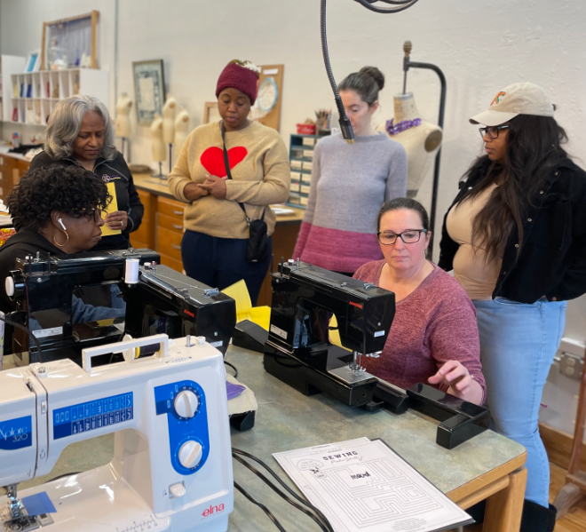 Adult Intro to Sewing Machine (Ages 18+) Winter 2-Week Class 