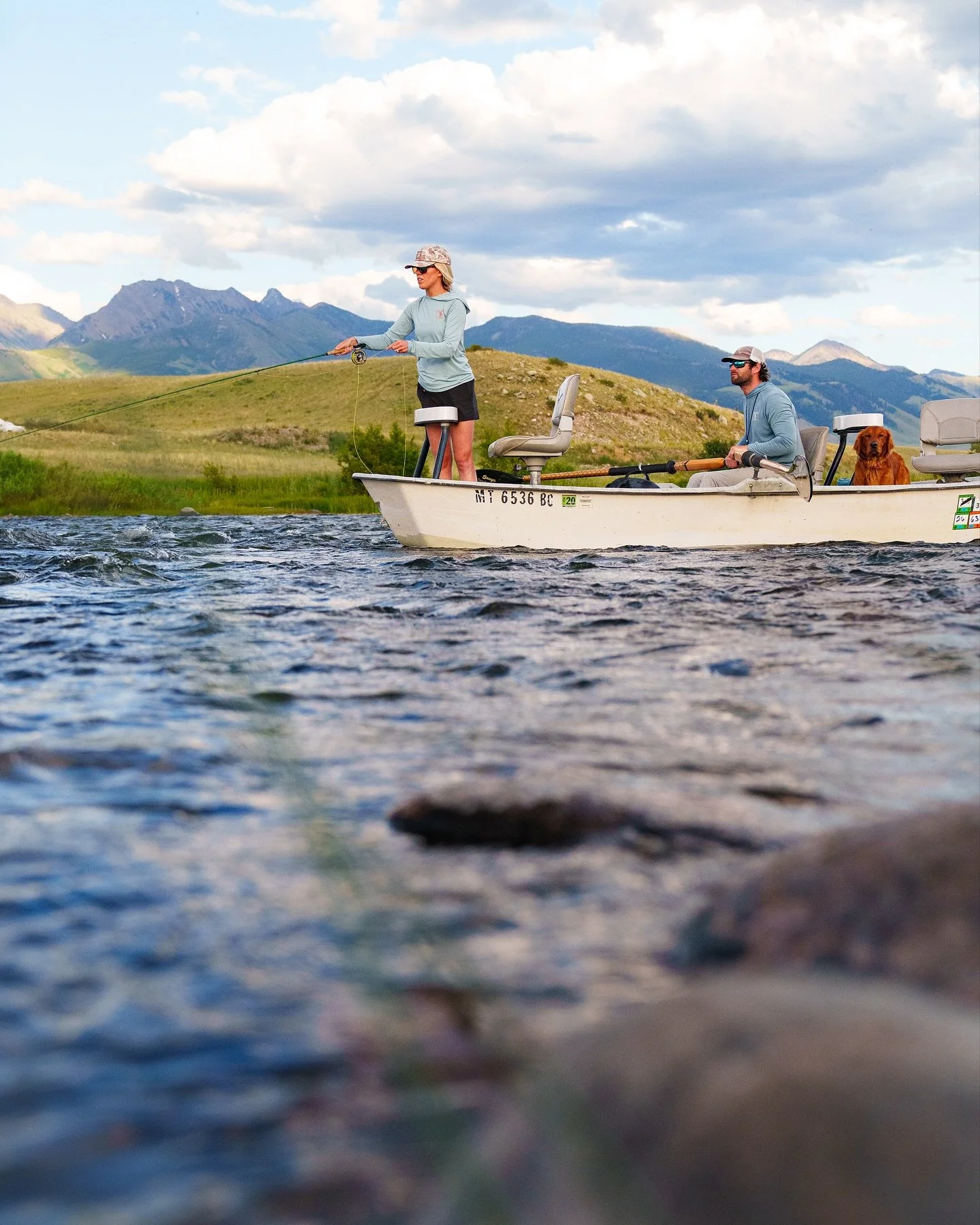 @freeflyapparel x @troutunlimited from a fine July evening 📸