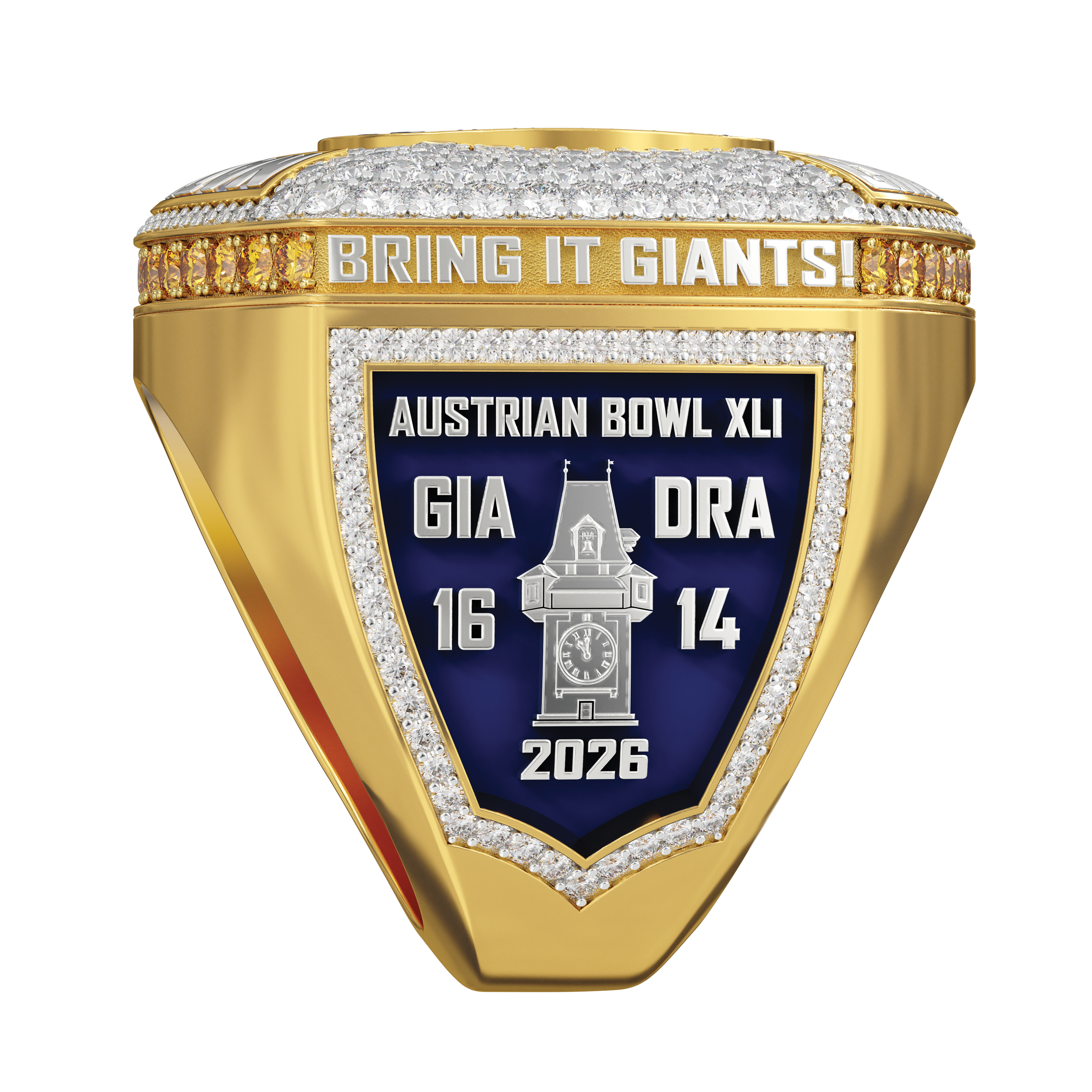 Graz Giants 2026 championship ring, right side (Copy)