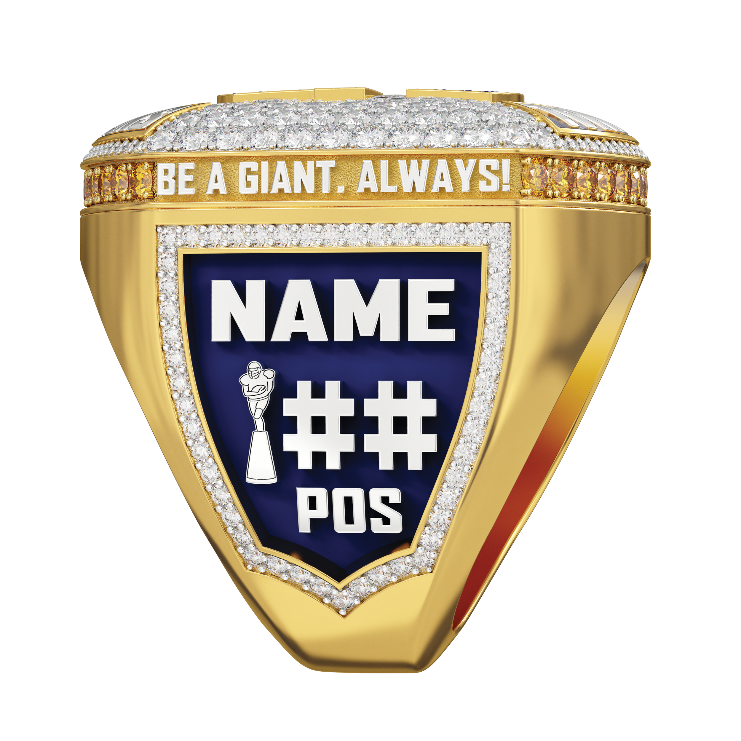 Graz Giants 2026 championship ring, left side (Copy)