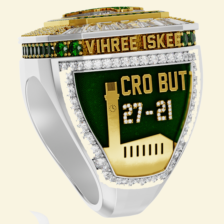 Seinäjoki Crocodiles 2026 championship ring, right side