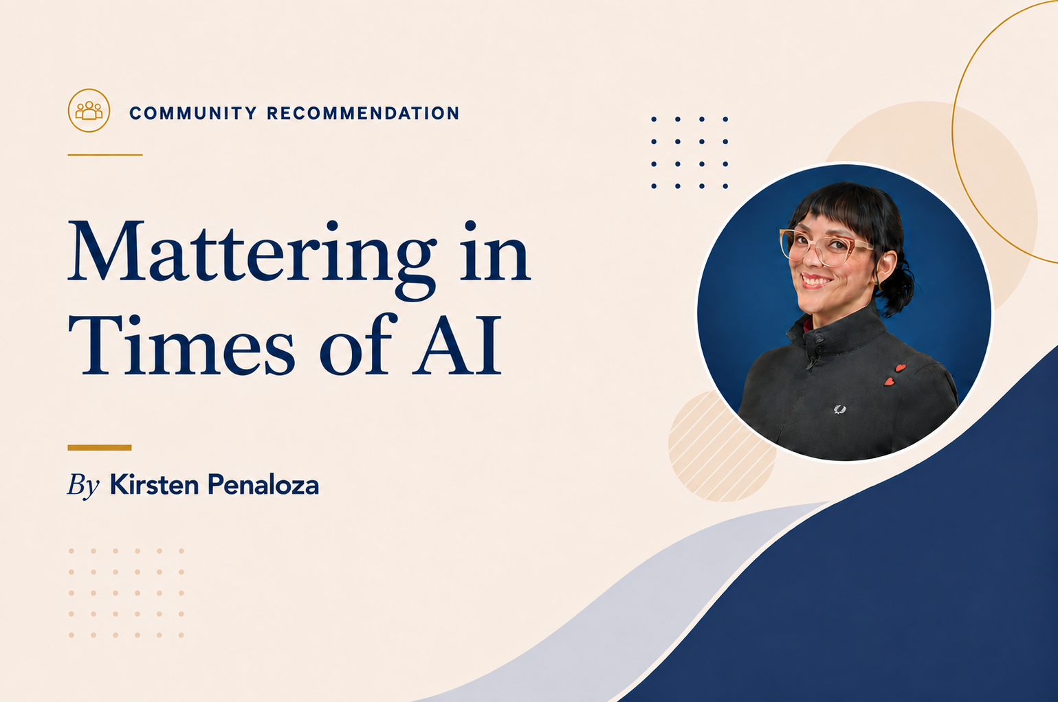 Mattering in Times of AI