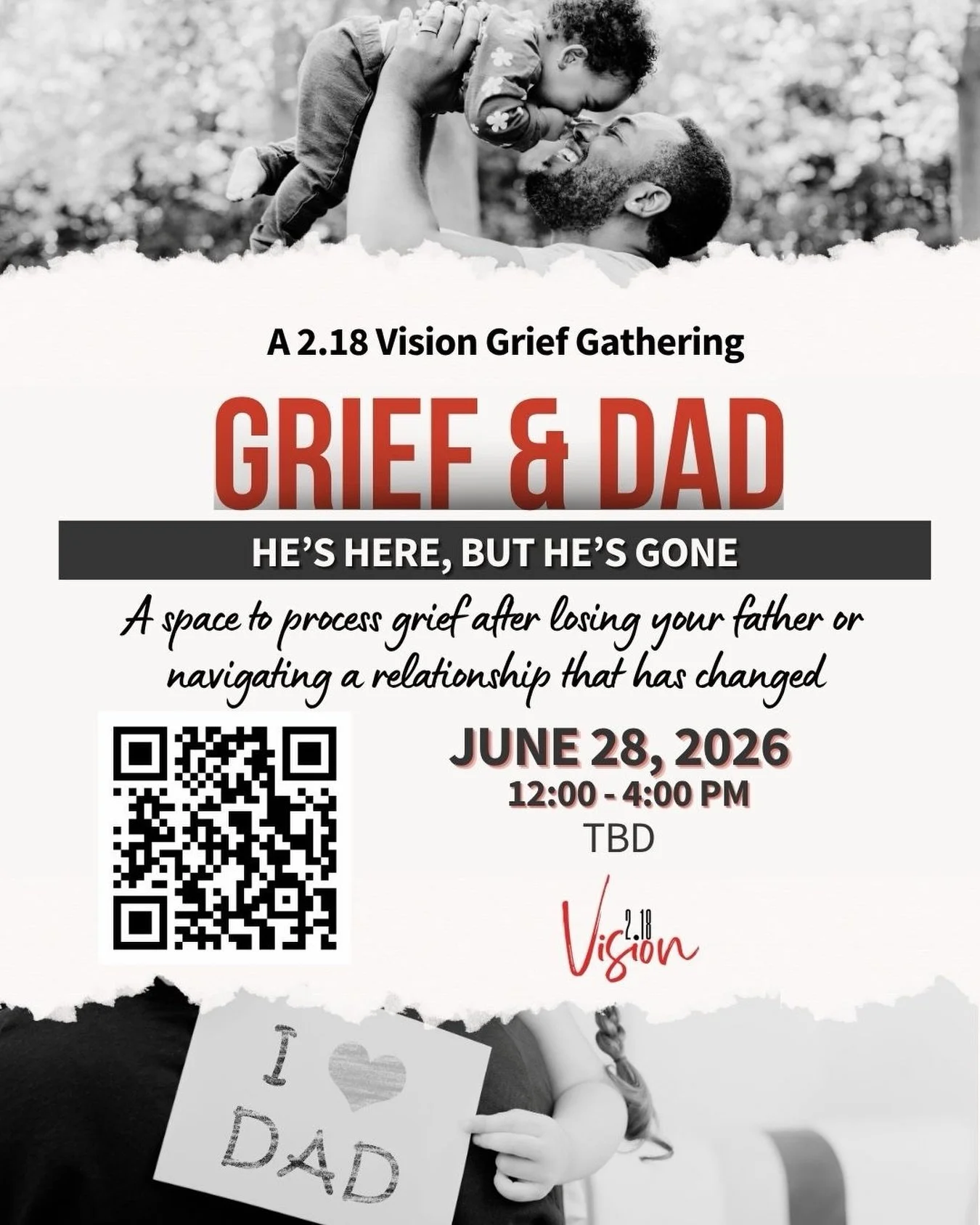 Grief connected to your dad can take many forms.

For some, it&rsquo;s the loss of a dad.

For others, it&rsquo;s the grief of a relationship that changed, became distant, or never became what you needed it to be.

And for some, it&rsquo;s grieving a