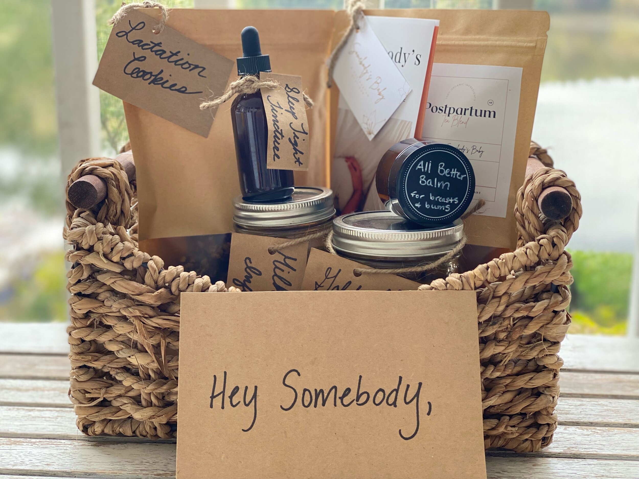 Postpartum Healing Basket