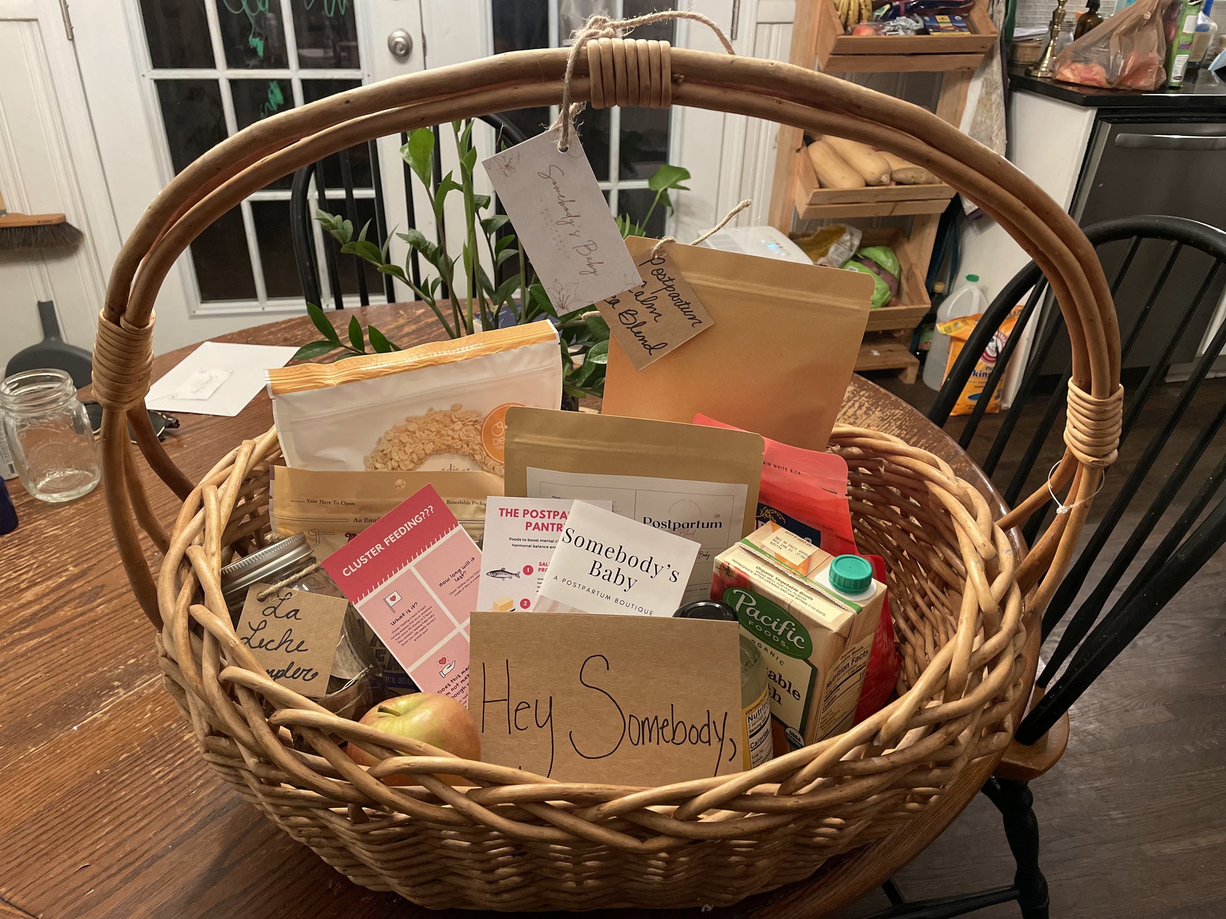 Postpartum Pantry Basket