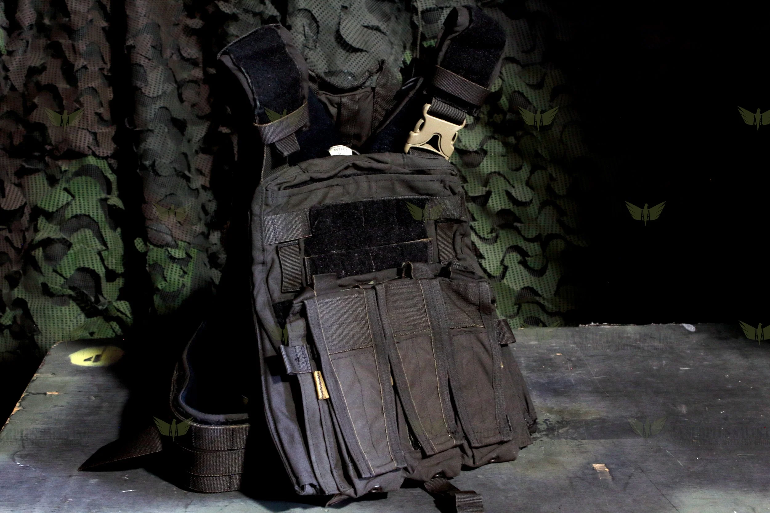 CRYE PRECISION AVS MBAV PLATE CARRIER MEDIUM | DYED SLATE BLACK