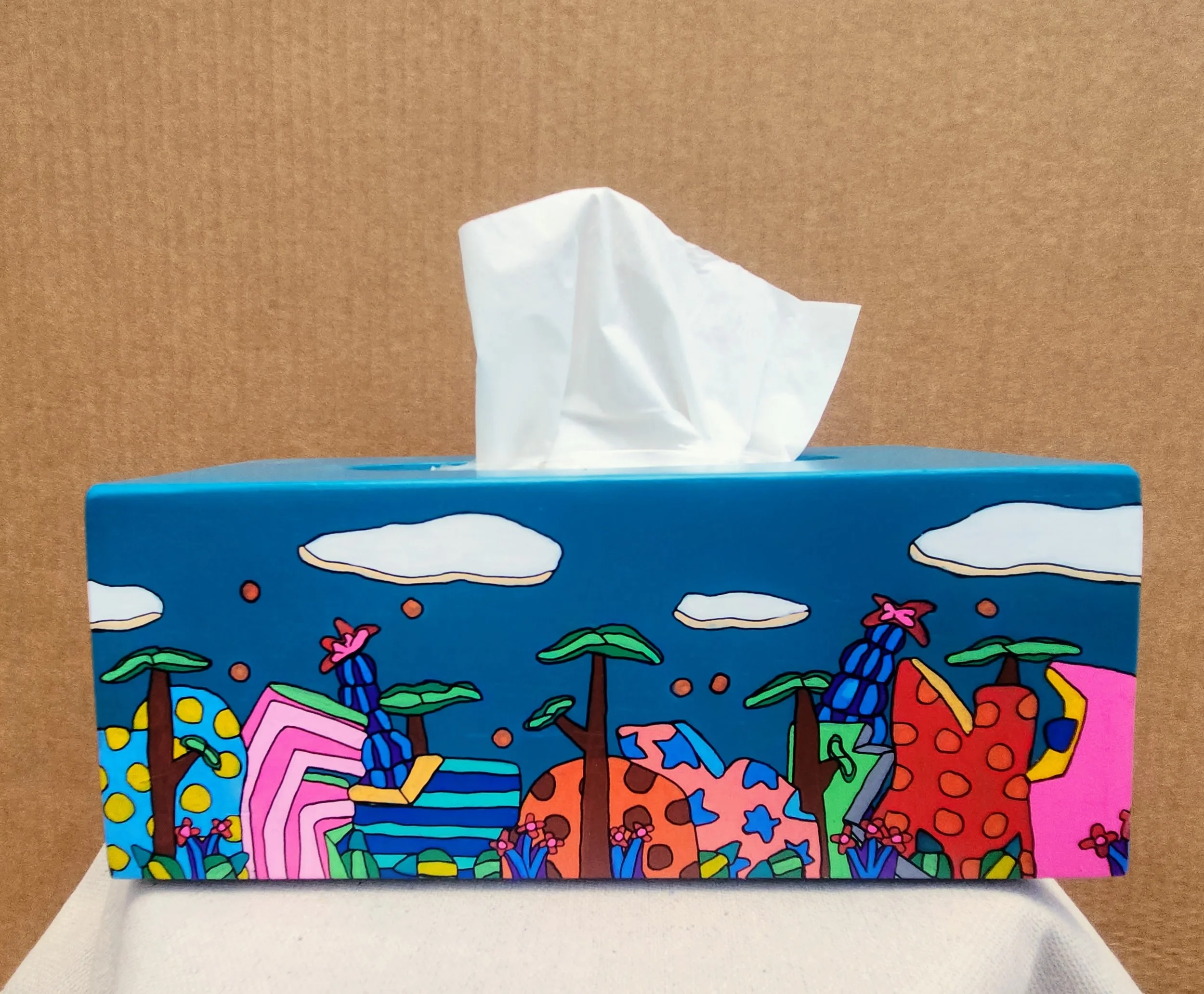 Blue Jungle Tissue Box 2025 ($40)