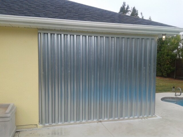 Aluminum vs Steel Storm Shutters