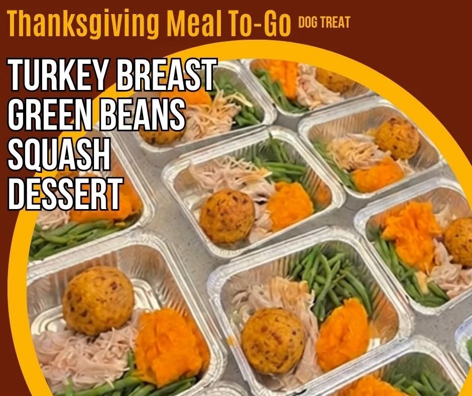 Dog Thanksgiving Meal To-Go