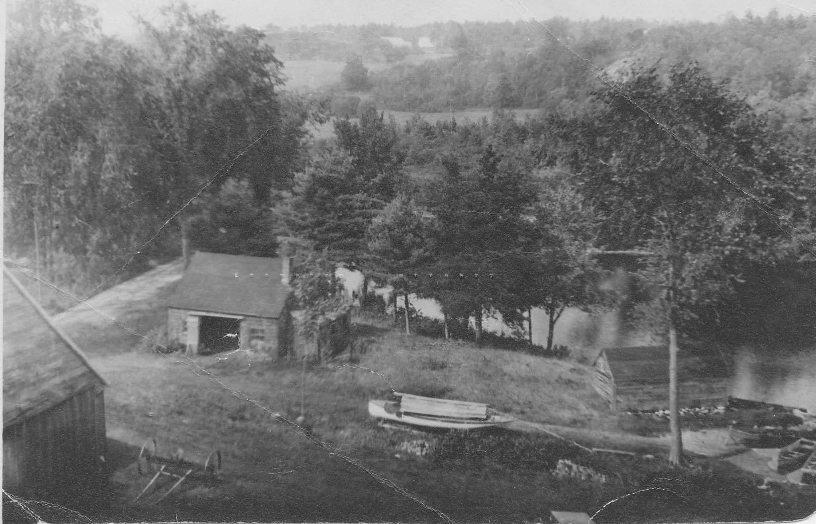 Bradeen Blacksmith Shop. Chadbourne Ridge Rd. at the end of the lake by the dam.