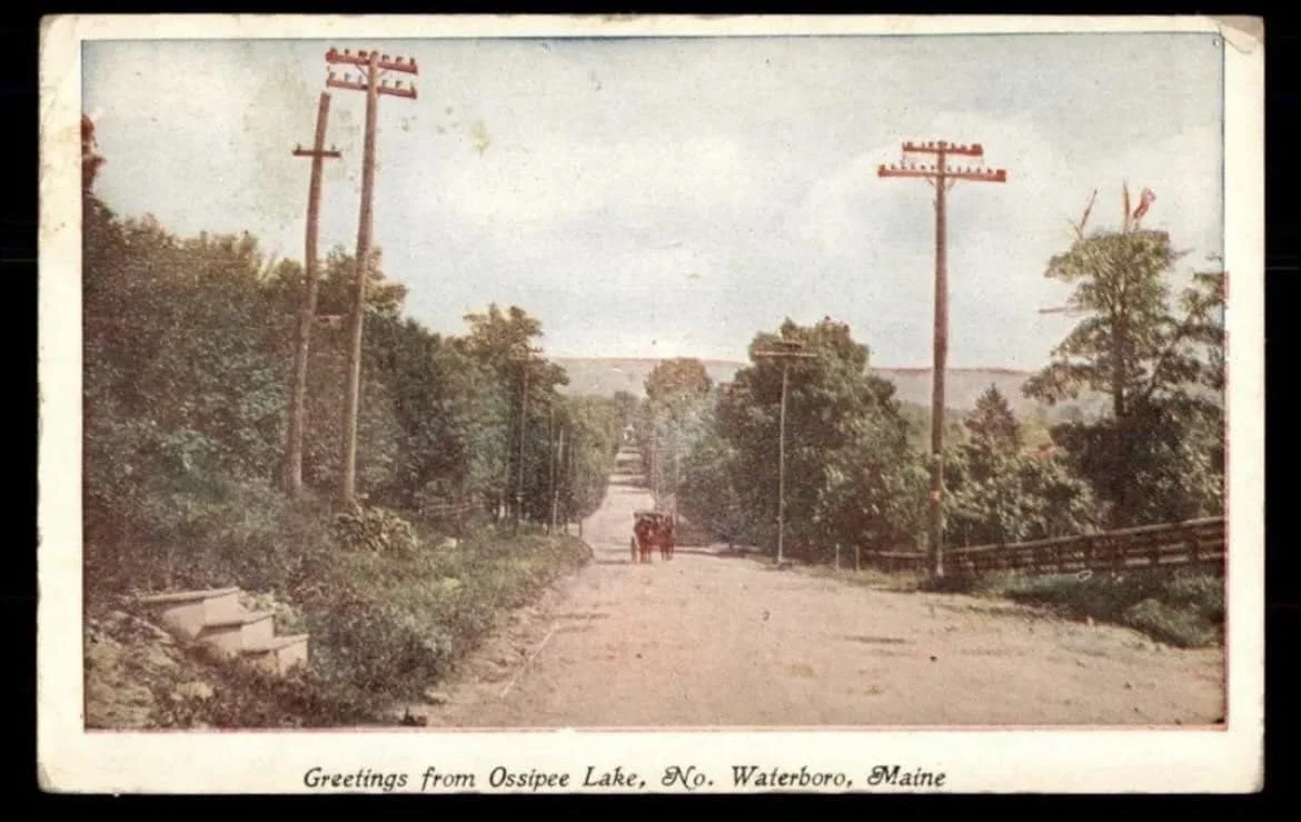 Postcard of Little Ossipee, 1922