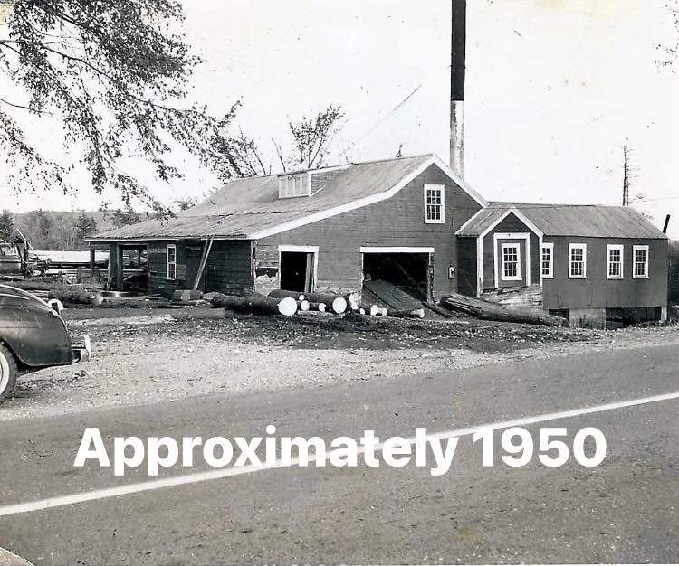 Dennis Johnson Lumber Mill in the 1950's