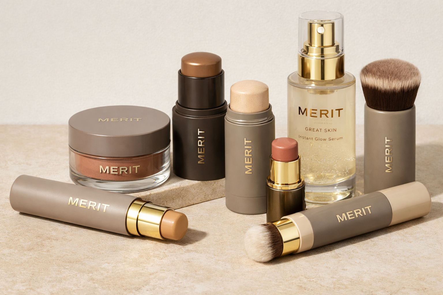 MERIT Beauty arrive en Suisse :                la beauté minimaliste s’invite chez Sephora
