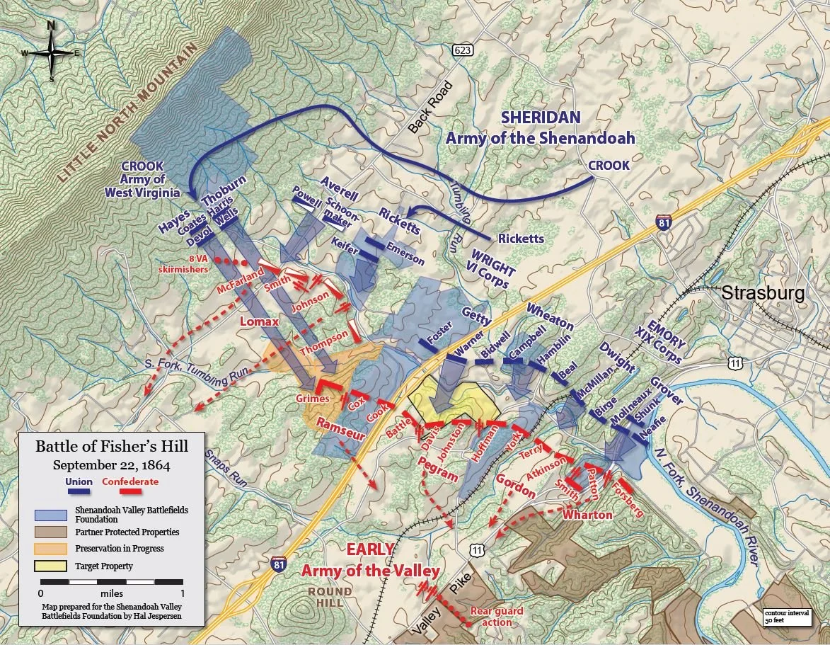 Preserve 97 Acres at Fisher's Hill — Shenandoah Valley Battlefields ...