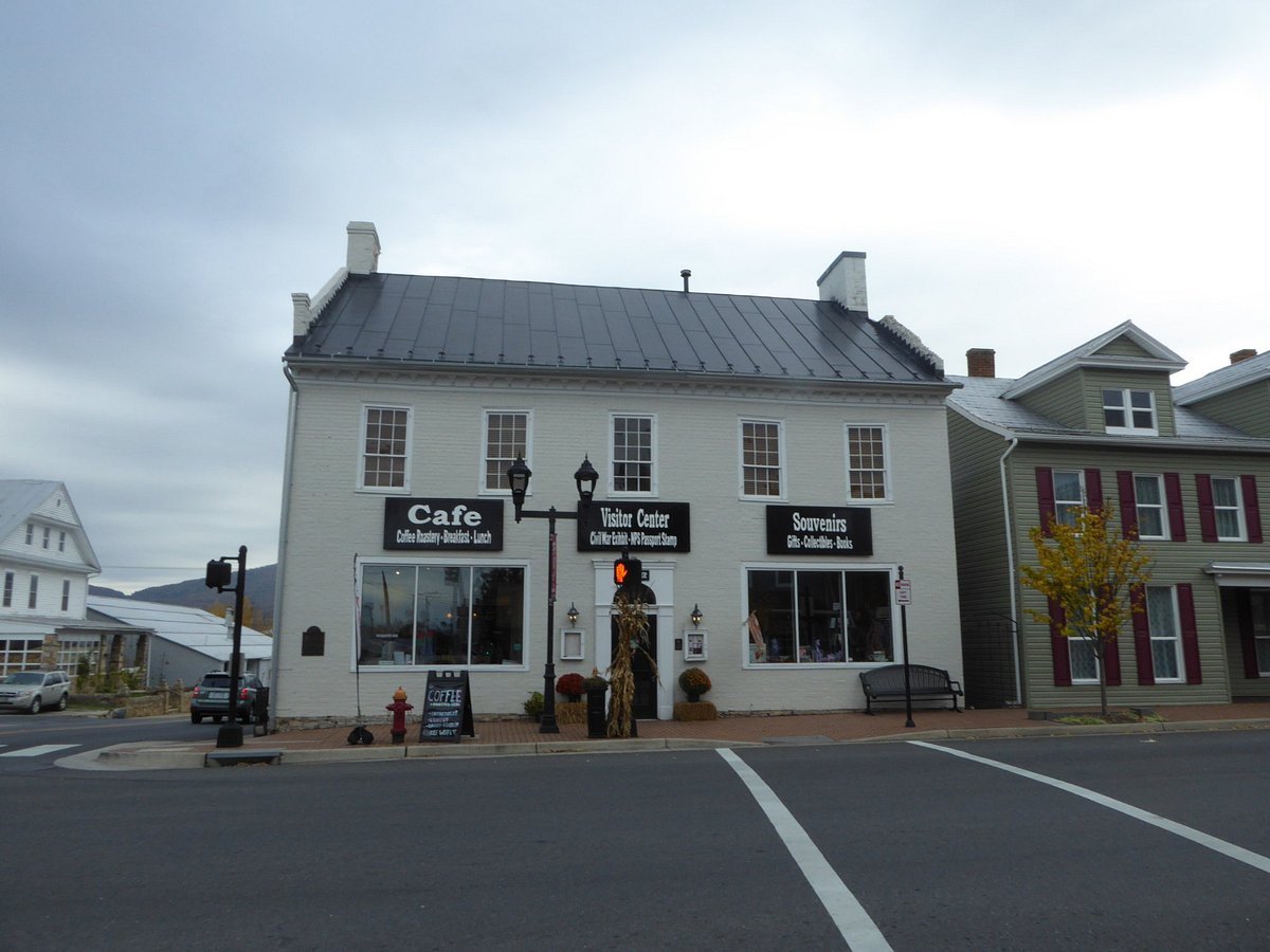 The New Market Visitor Center at the Strayer House