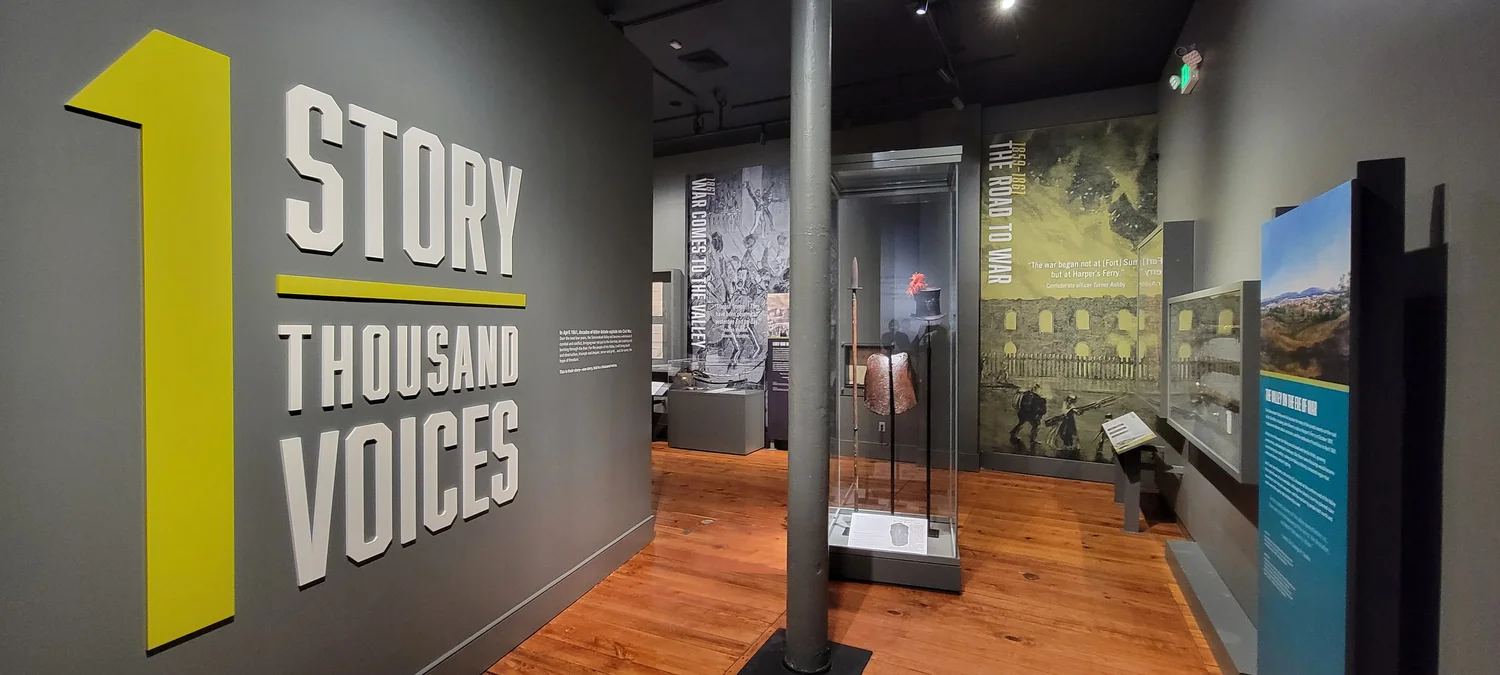 One Story A Thousand Voices museum exhibit entrance