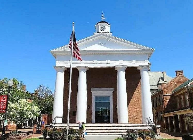Historic Frederick County Courthouse Built in 1840