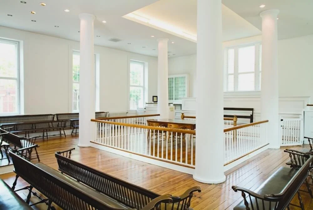 Historic Courtroom with Interpretation on Winchester and the Civil War