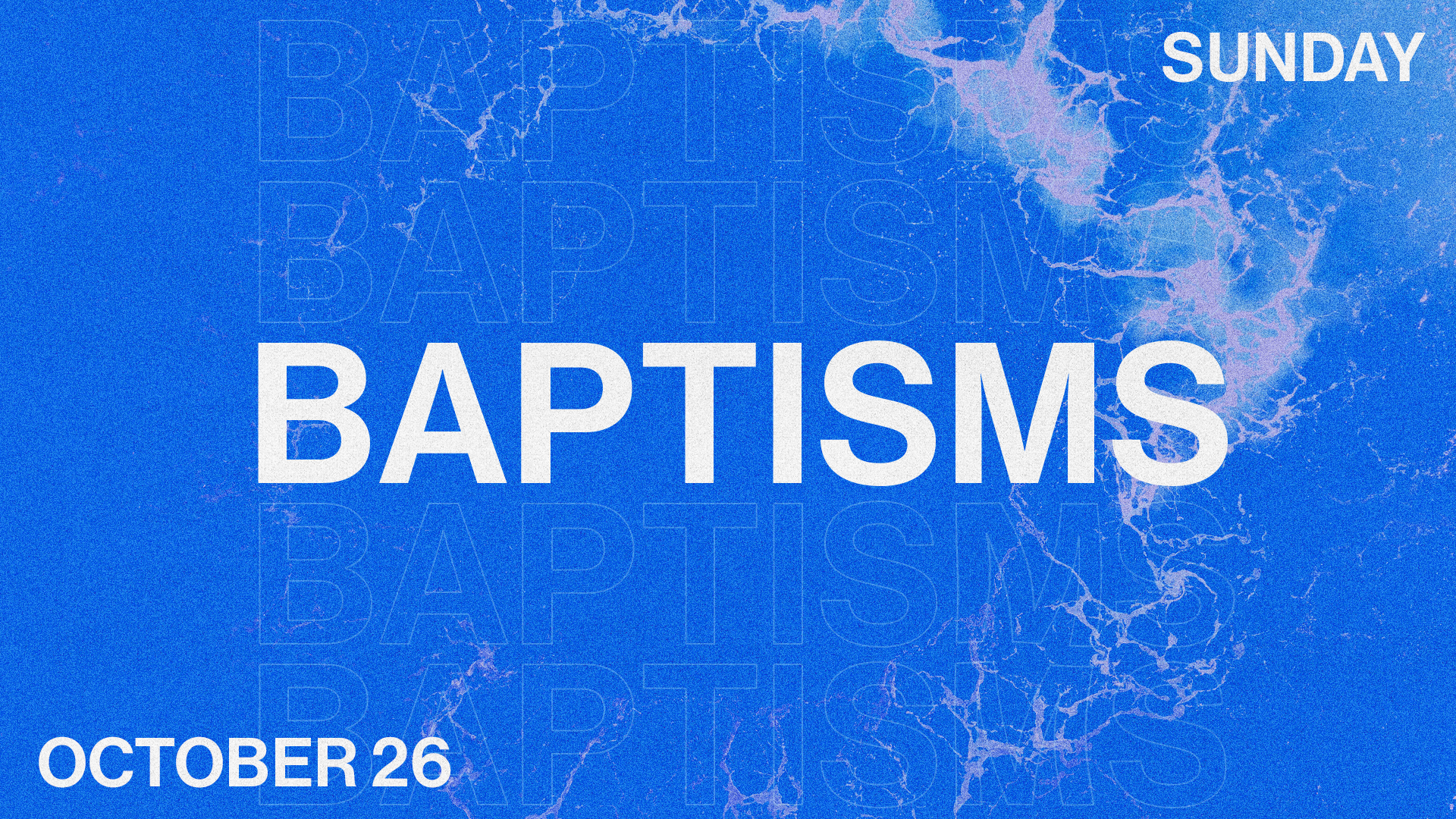 Baptisms