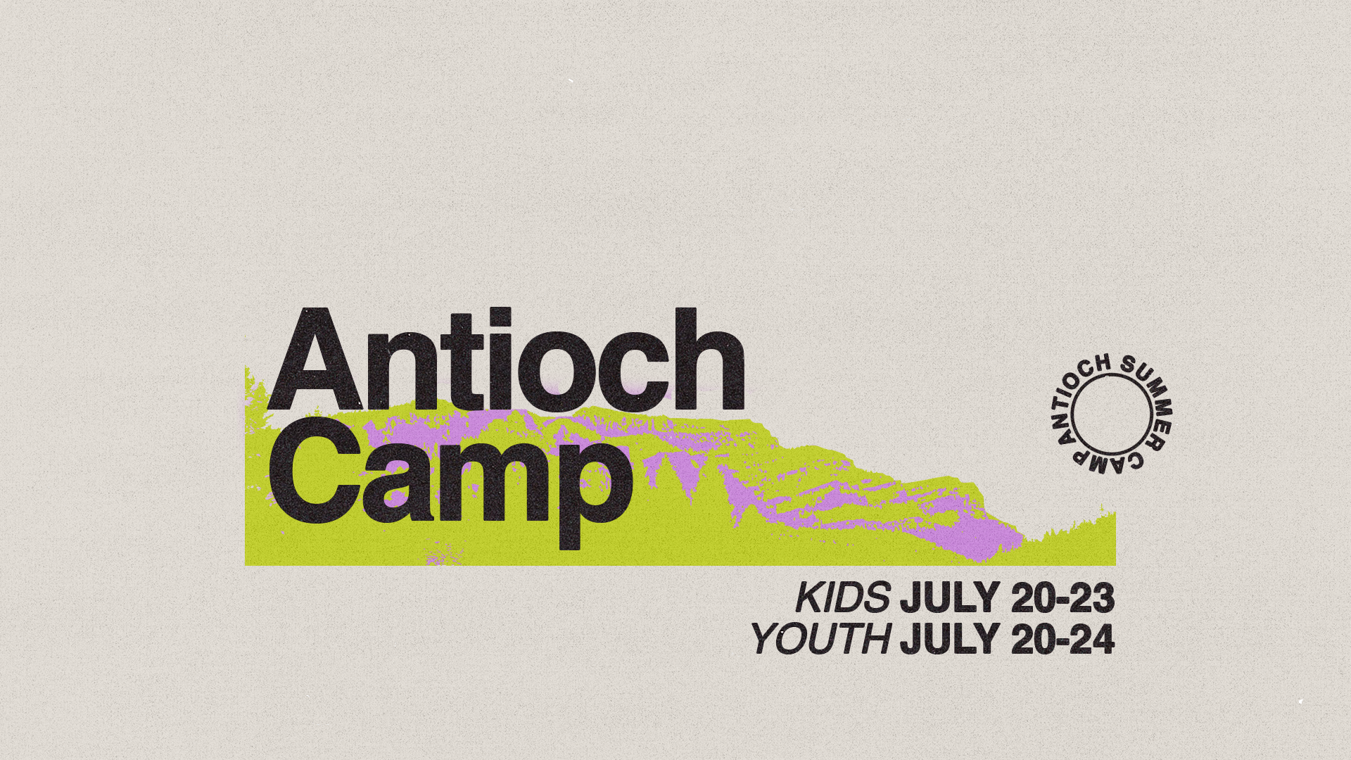 Antioch Kids’ Camp