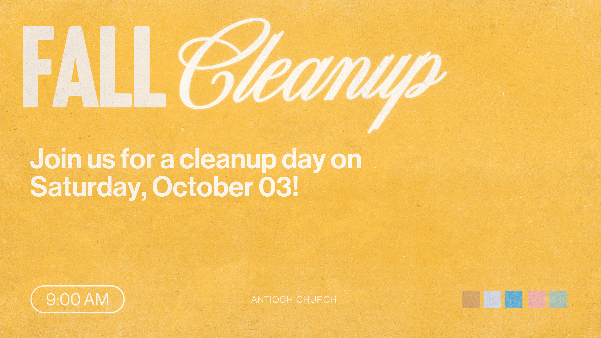 Antioch Cleanup Day