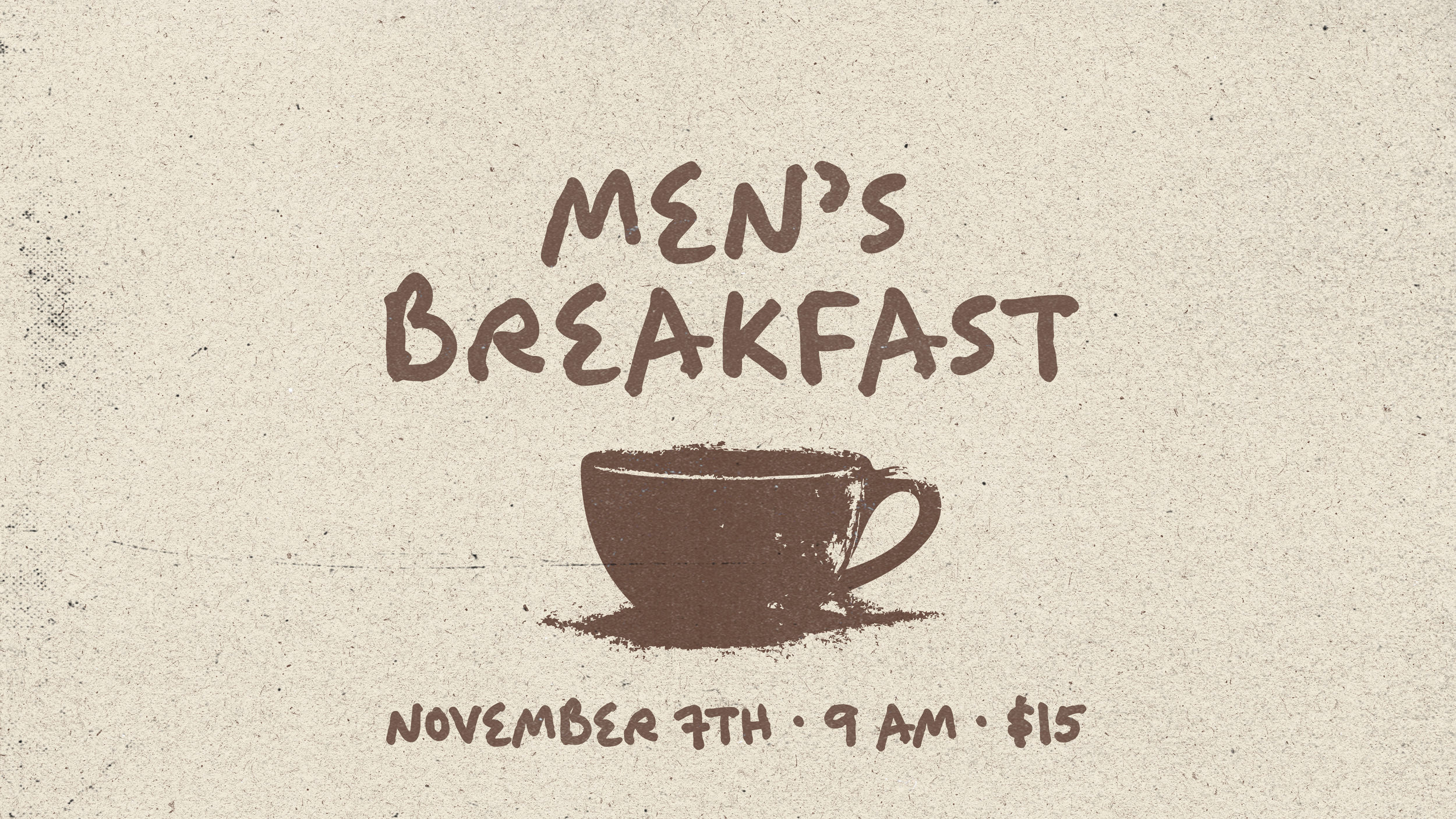 Men’s Breakfast with Jonny Griffiths