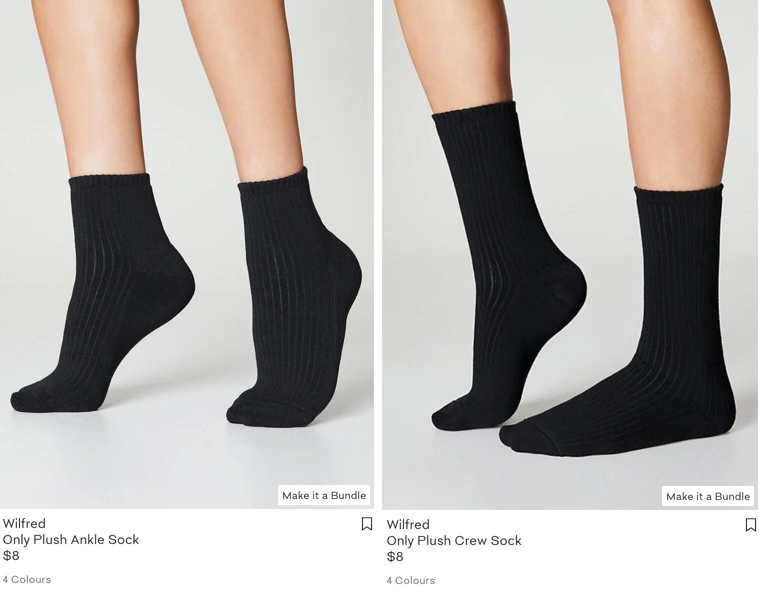 Aritzia | Wilfred | Sock Program