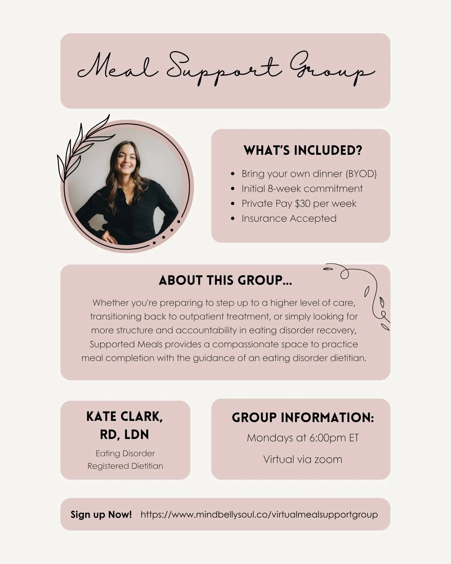 Meals can feel overwhelming but you don't have to face them alone.

Eating Disorder Recovery doesn't only happen in therapy or nutrition sessions. It also happens at the dinner table, one meal at a time.

That's why we're excited to introduce Support