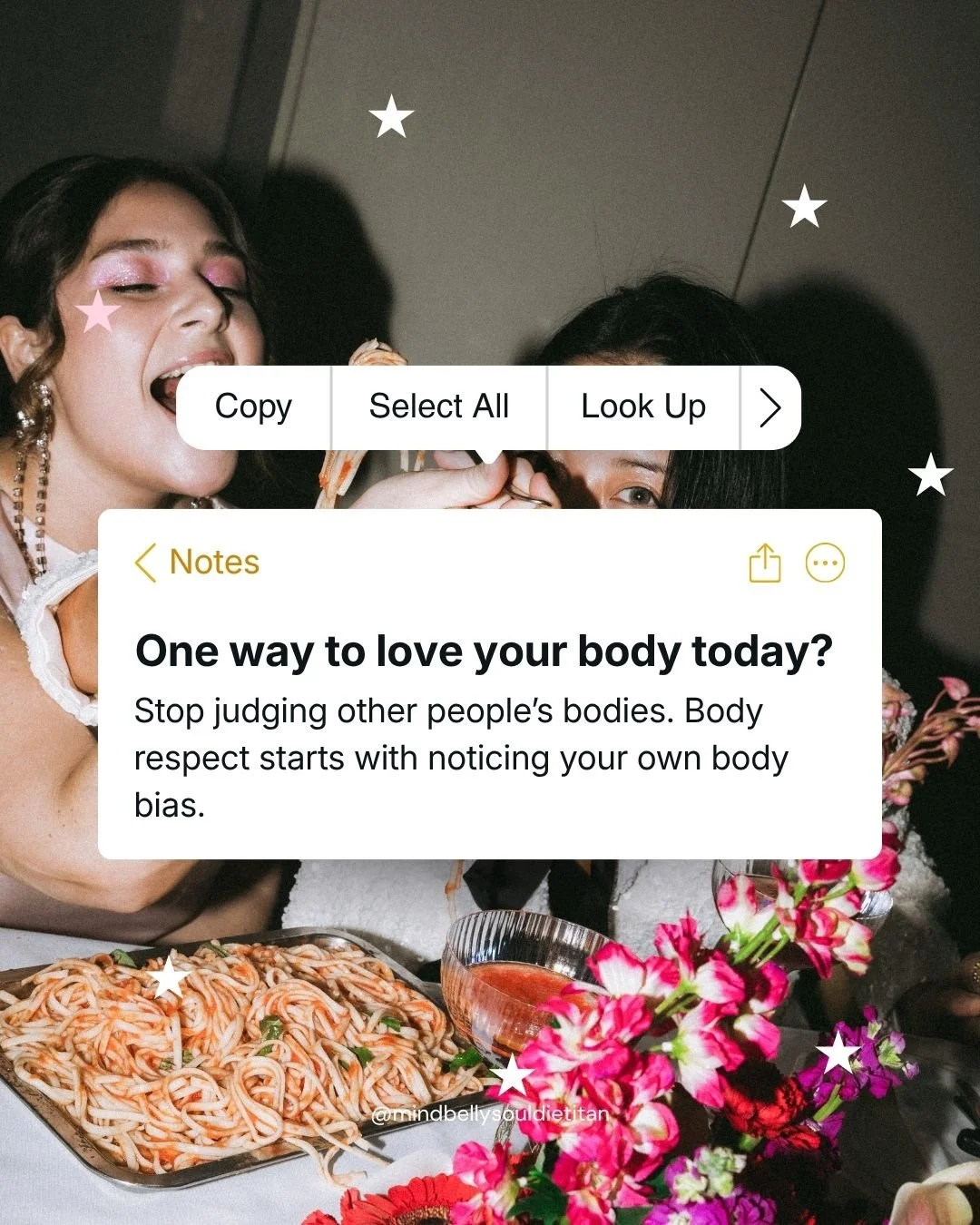 Everyone tells us to &ldquo;love your body,&rdquo; but honestly? That can feel like a HUGE ask when you&rsquo;re still learning how to respect it.

That&rsquo;s why body respect can be a powerful place to start. 🤍

One small practice you can try tod