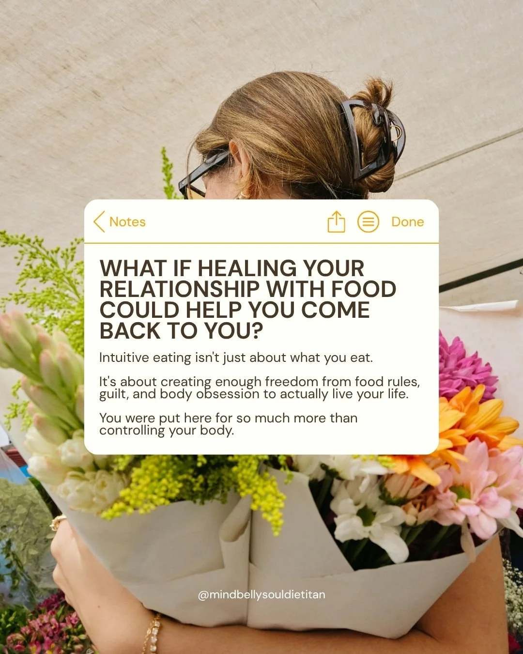 What if the life you're craving has less to do with changing your body and more to do with reconnecting with yourself?

Let's talk about spiritual alignment.

For me, spiritual alignment can mean creating a life that feels connected to your values, p