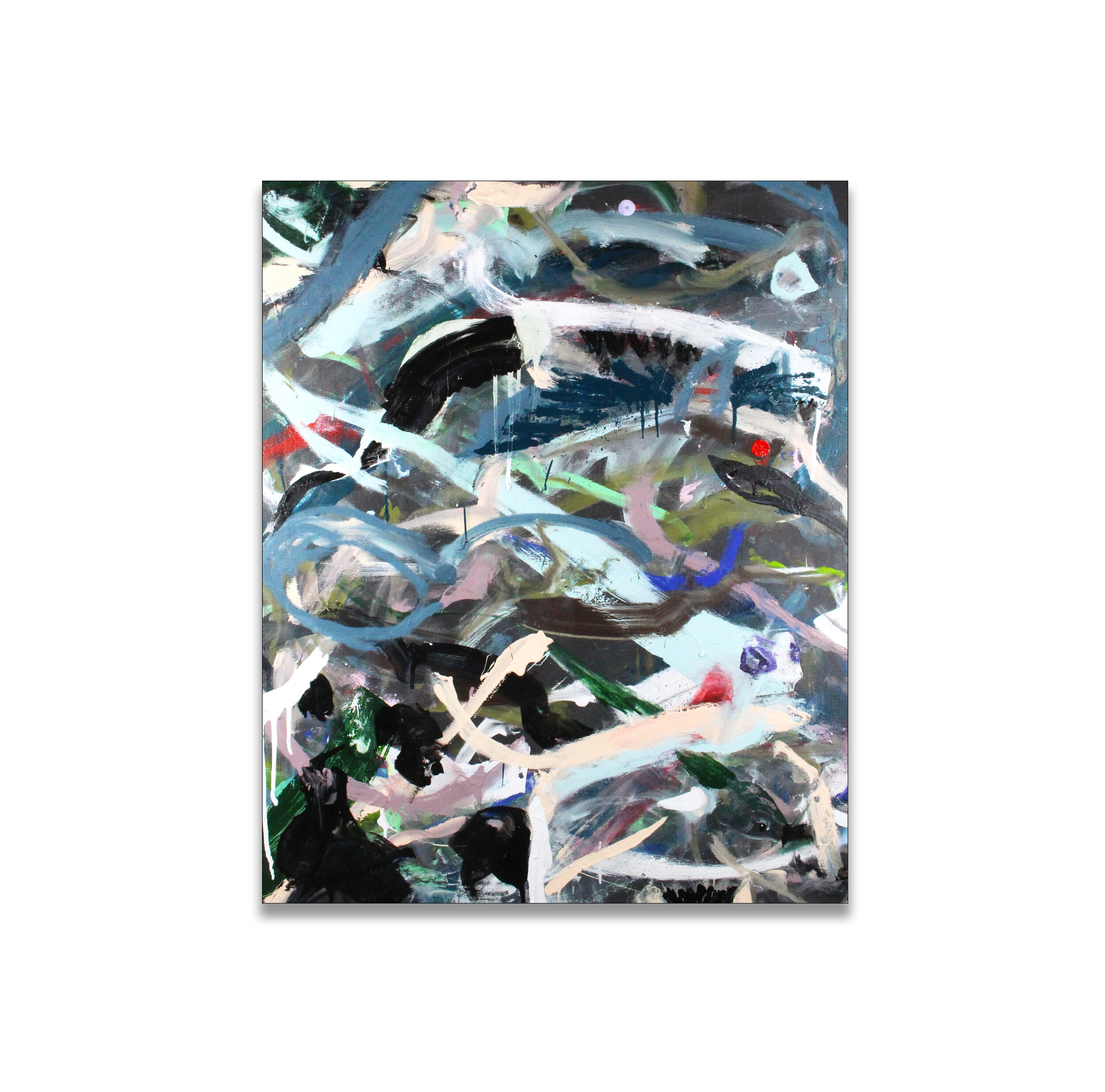 Race Toward Extinction 30x24 in
