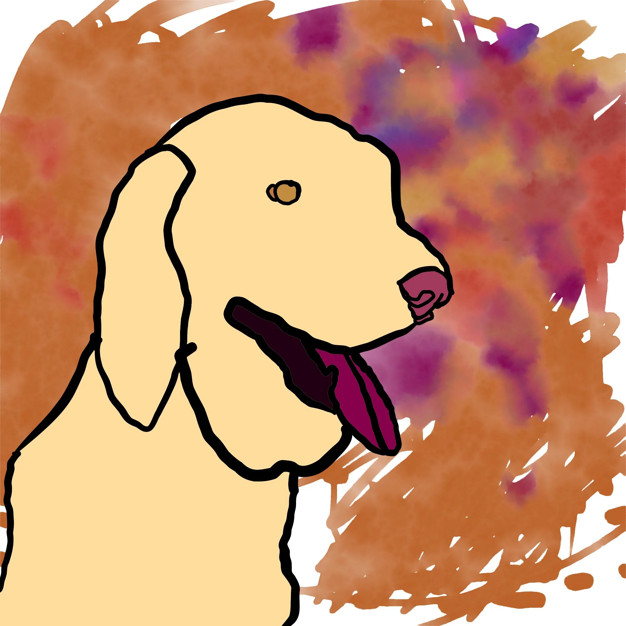 Portrait of ERC's CEO's Dog
