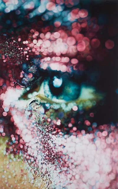 Glazed, 2006, Enamel on Metal, 96 x 60 inches