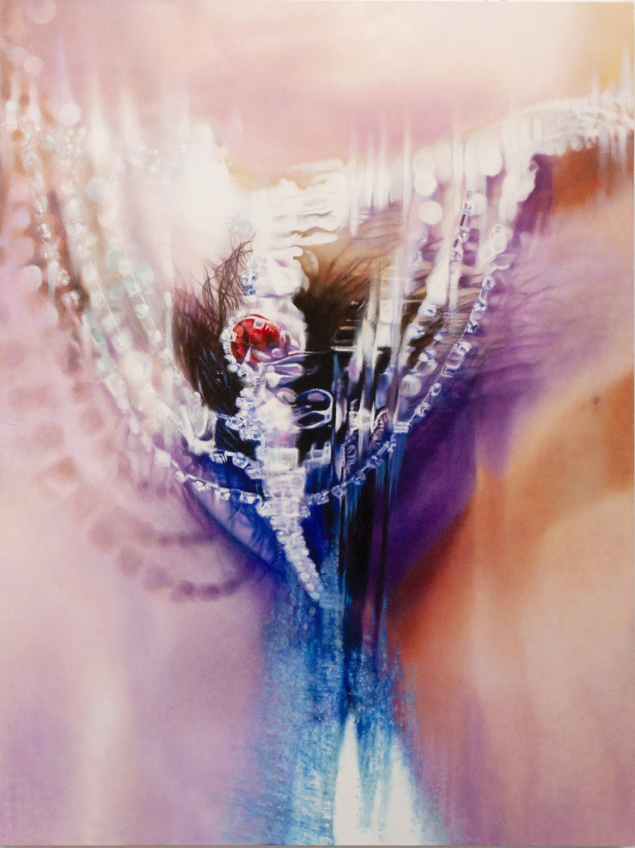 Crown Jewels, 2025-26, Enamel on Metal, 36 x 48 inches