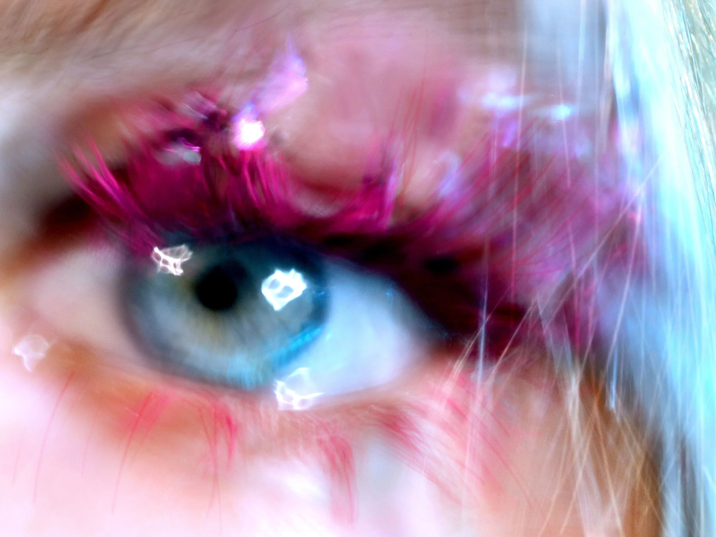 Willa's Eye, 2026, Dye Sublimation Print