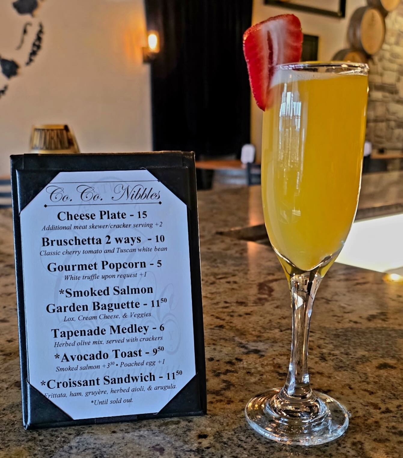 Good morning, Brentwood ☀️🥂

Come sip on $5 mimosas during the Farmers Market (9&ndash;1ish) and enjoy our delicious bites while you stroll, shop, and soak up the sunshine. See you soon!
#cocowine #farmersmarket #mimosas #downtownbrentwood #drinkand