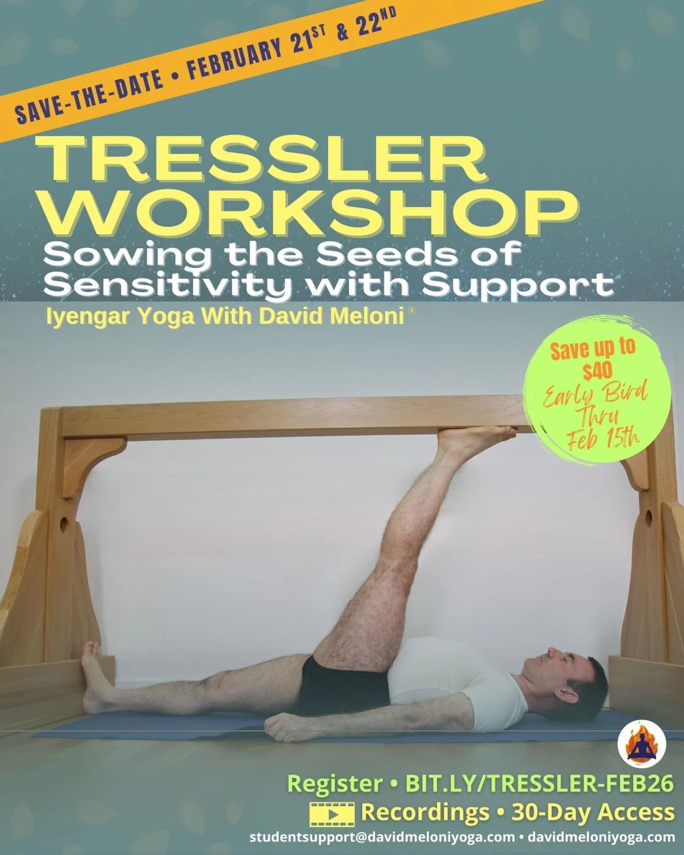 ✨ &ldquo;TRESSLER WORKSHOP: Sowing the Seeds of Sensitivity with Support&rdquo; &bull; 2- Day Workshop
 
🗓️ Saturday &amp; Sunday, February 21st &amp; 22nd

⏰&nbsp;6:00 PM - 8:00 PM CET / Italy

🎞️ Recordings access included for 30-days.

💻 FORMAT