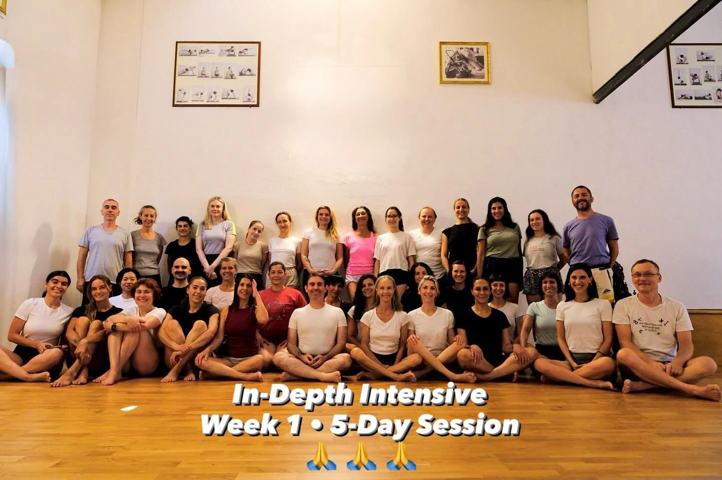 Filled with Asana, Pranayama and even some chanting 5-days goes by very quickly. 🪷

Looking forward to continuing with the In-Depth Intensive through August 25th. 

If interested in joining via Zoom visit davidmeloniyoga.com 🙏