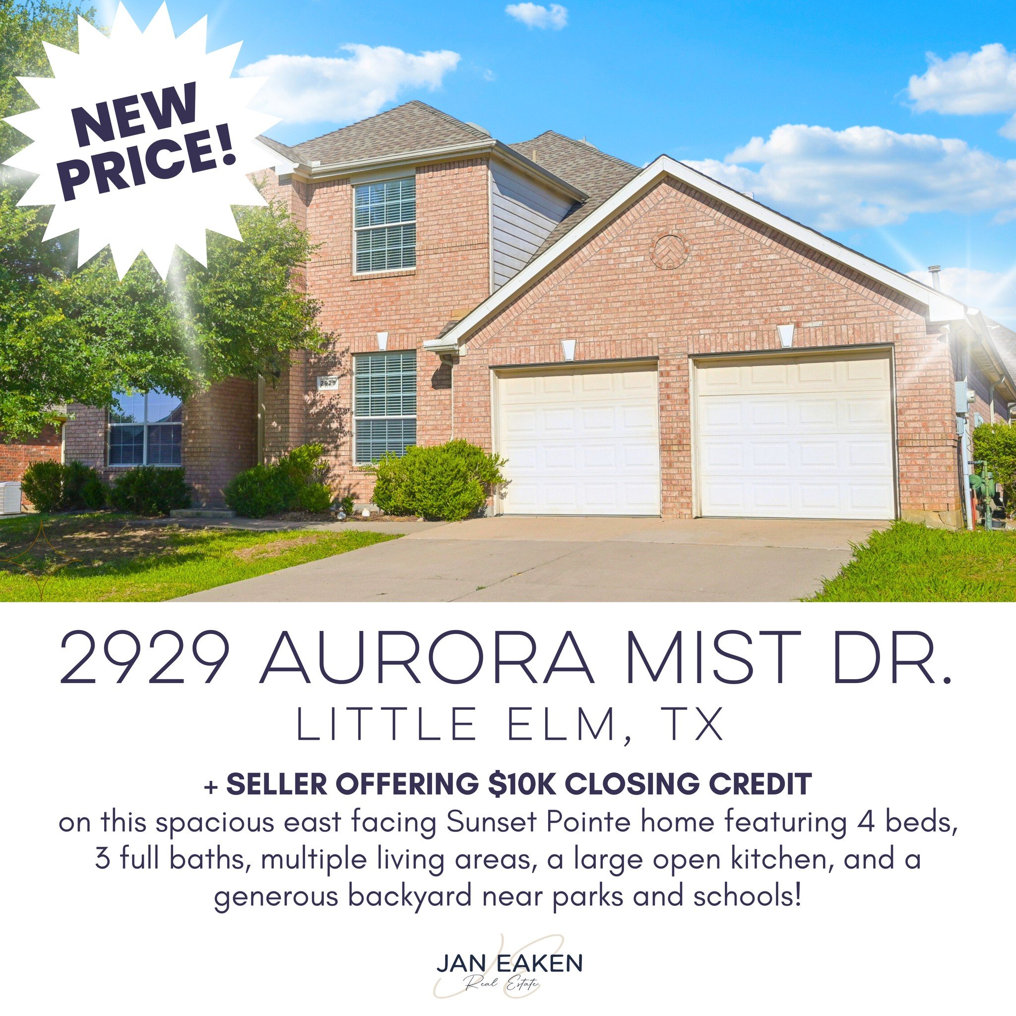 📉 NEW PRICE REDUCTION + $10K Closing Credit! (See full listing in comments)
Don&rsquo;t miss this east-facing gem in the highly sought-after community of Sunset Pointe! Featuring 4 bedrooms, 3 full baths (including one bed and bath downstairs + the 