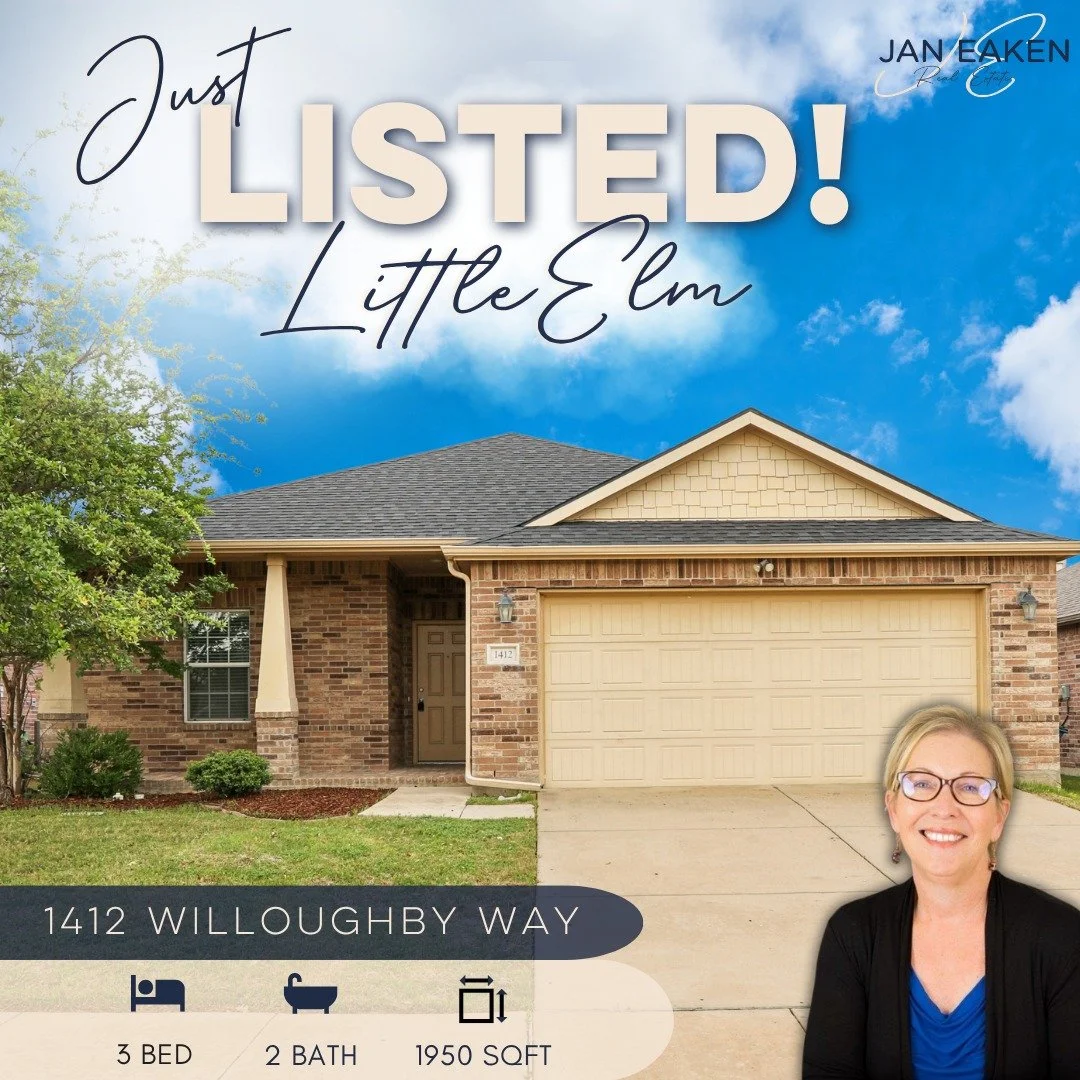 ✨ Just Listed in Little Elm ✨

Beautifully maintained 3 bed, 2 bath + office in highly sought-after Frisco ISD! This move in ready single story home features an open floor plan, fresh paint, and a brand new roof, plus the refrigerator stays!

Located