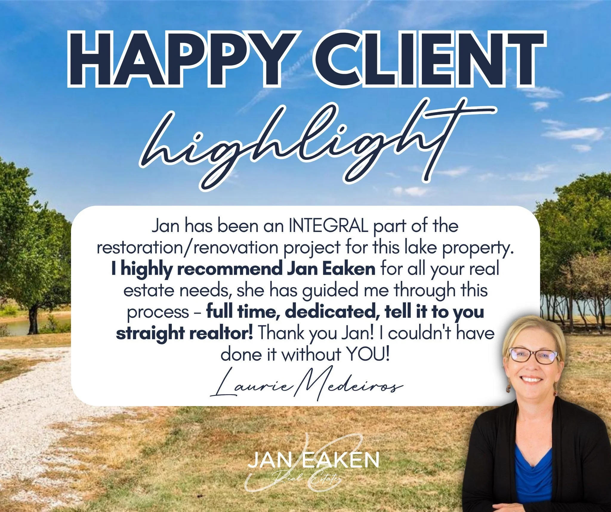 Thank you, Laurie, for the kind words, it truly means so much! 💛

Working with amazing clients like you is what makes this job so rewarding. It&rsquo;s been incredible to be part of your journey and watch this property transform into something so sp