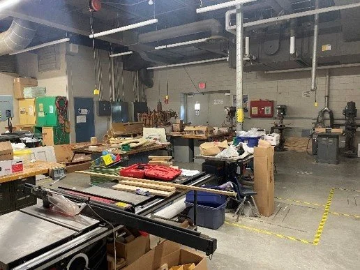 Outdated Tech Ed space