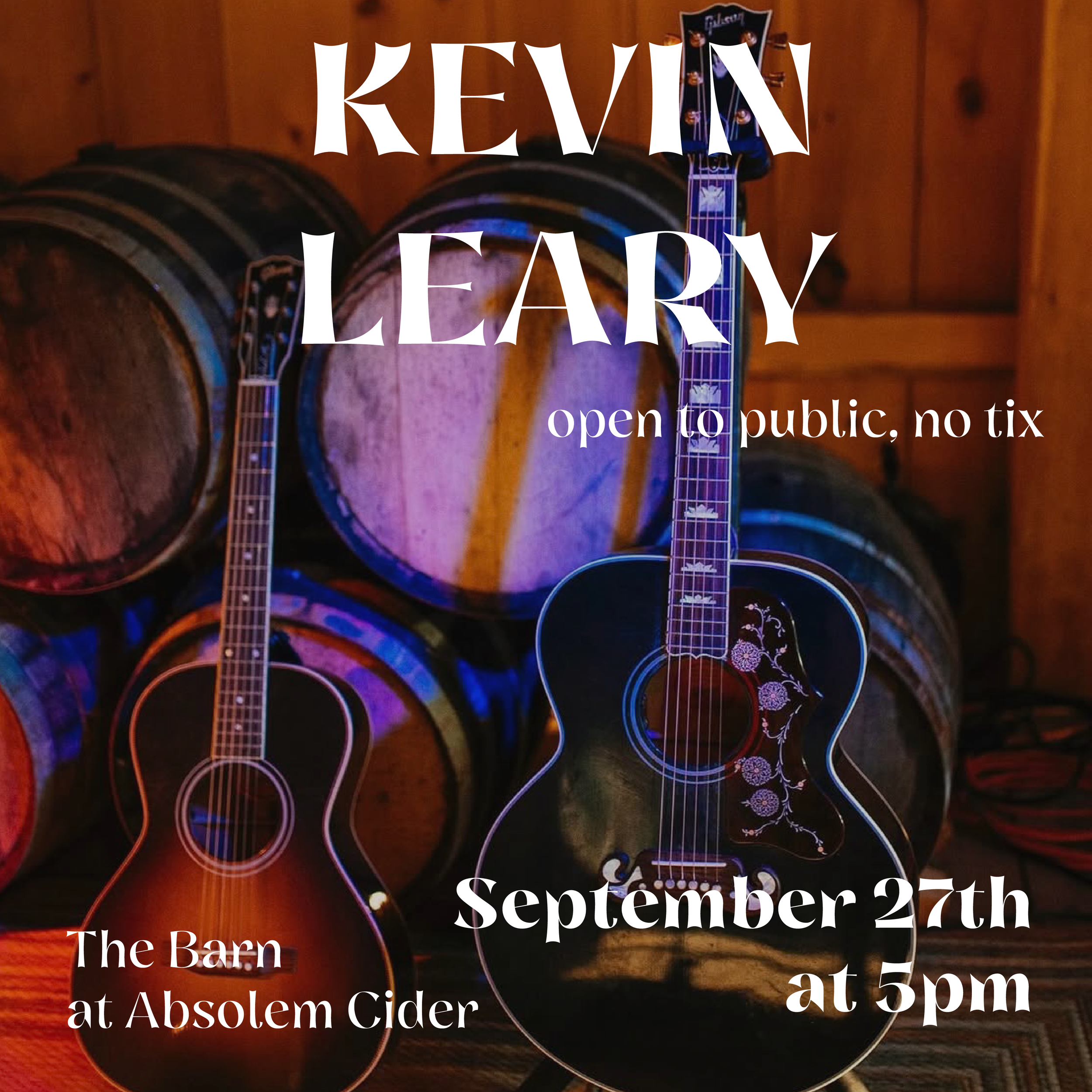 Barn Sessions: Kevin Leary
