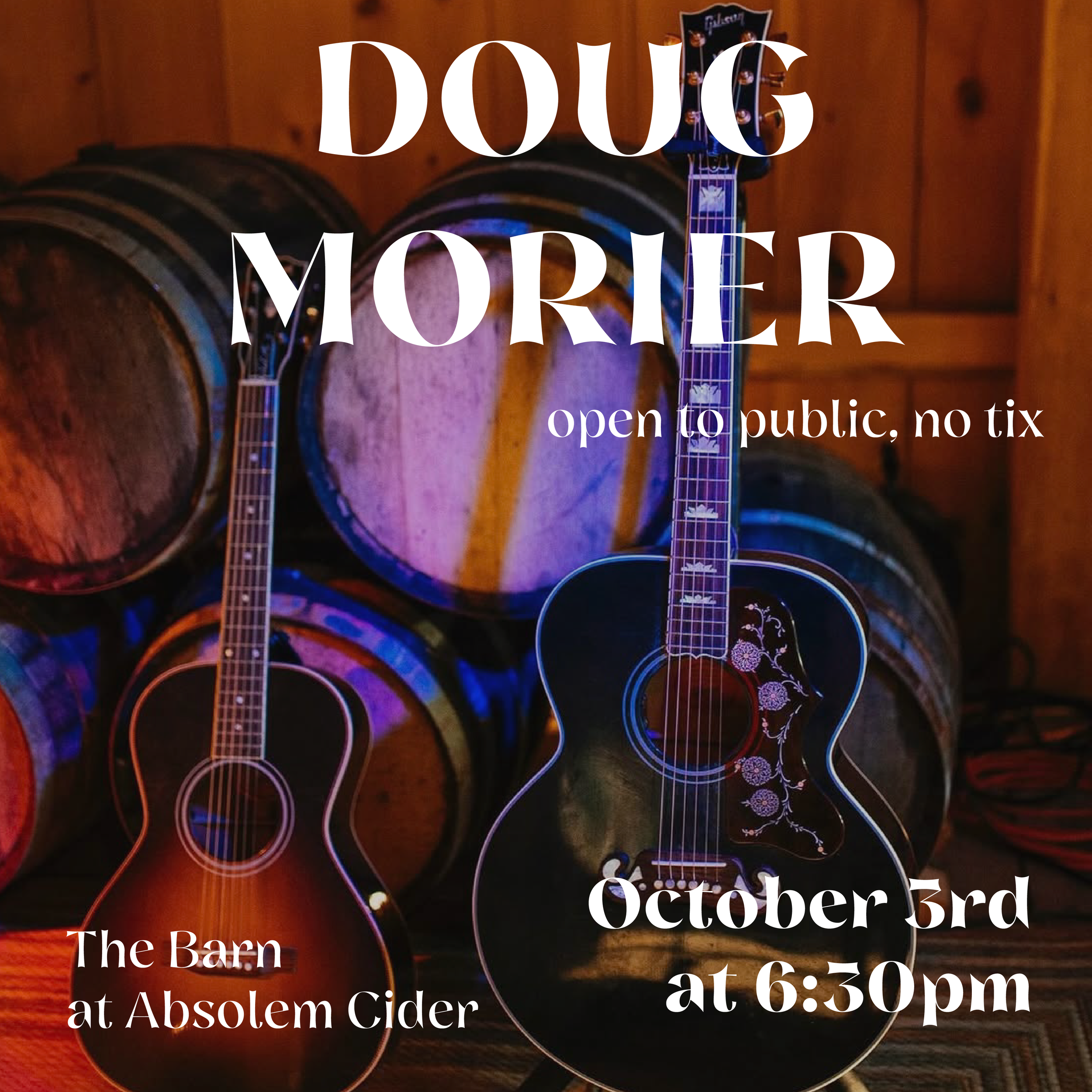 Barn Sessions: Doug Morier