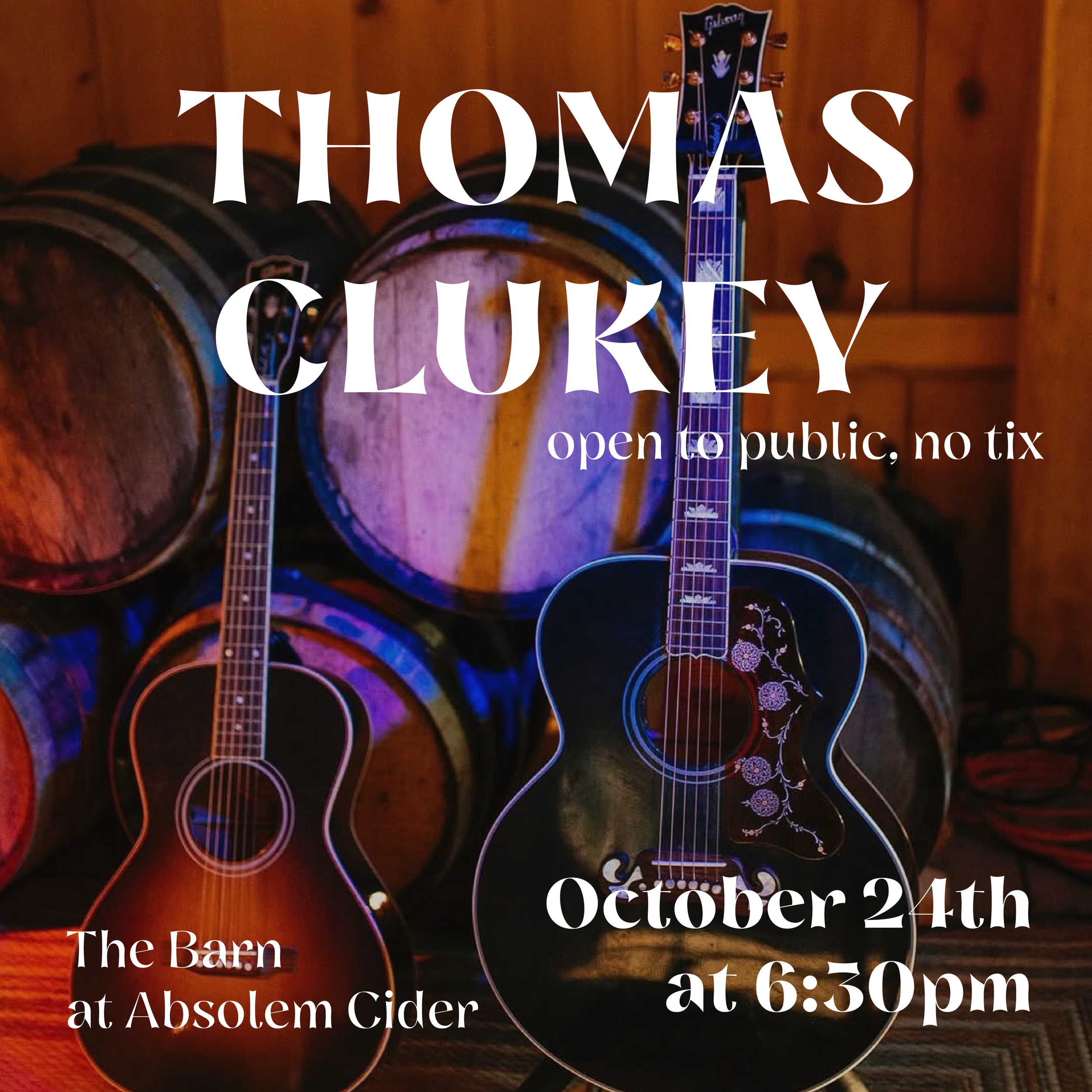 Barn Sessions: Thomas Clukey