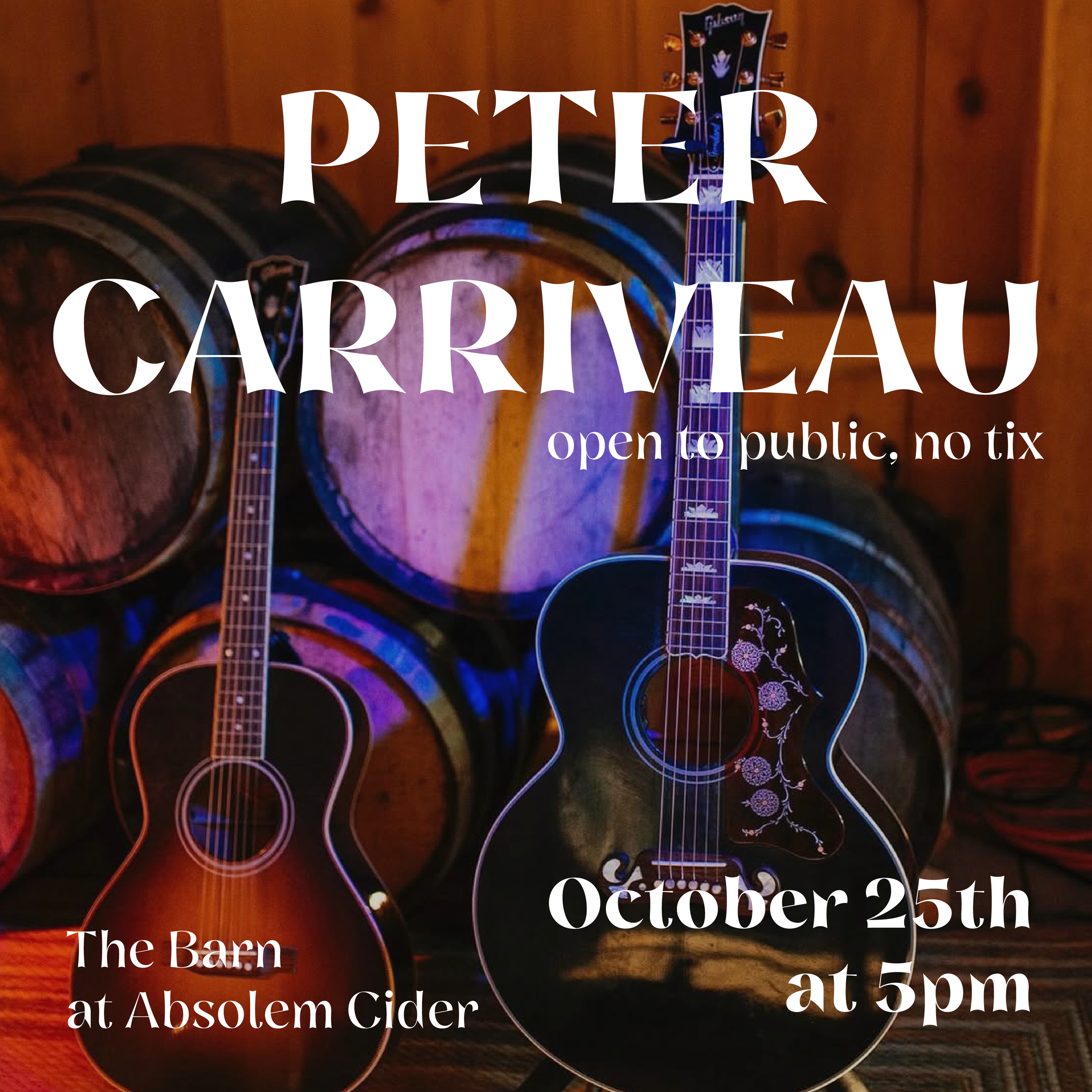 Barn Sessions: Peter Carriveau