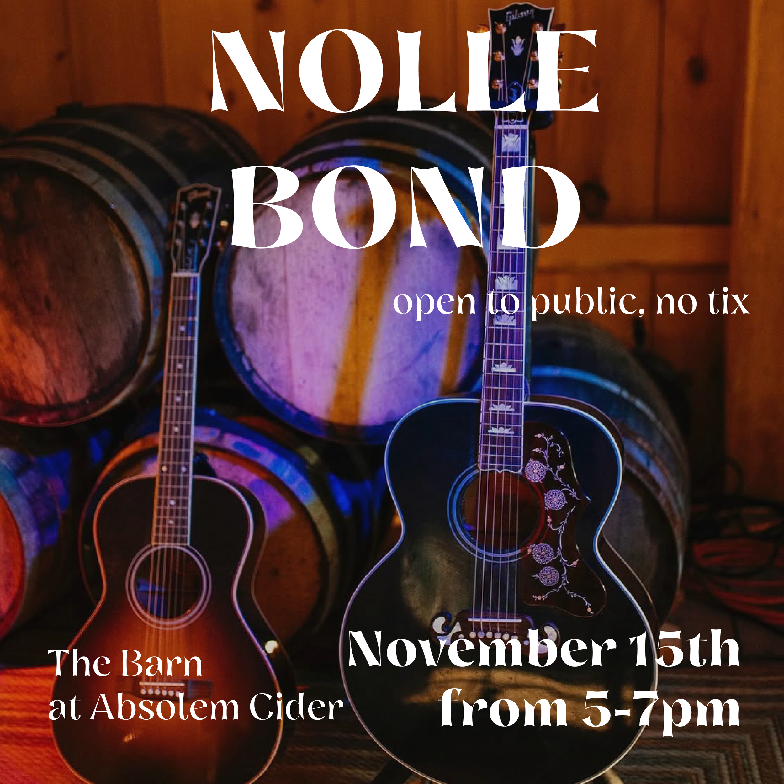 Barn Sessions: Nolle Bond