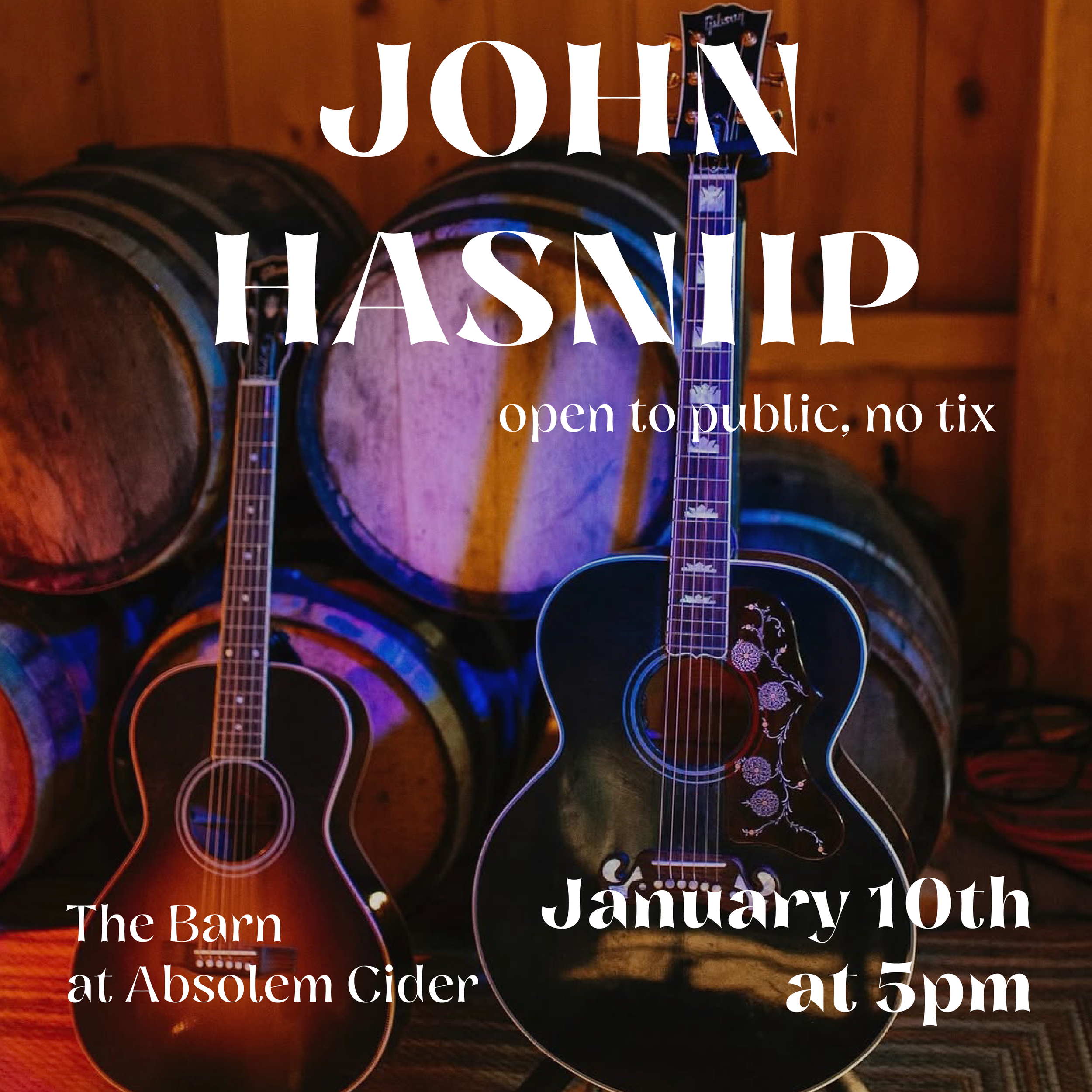 Barn Sessions: John Hasnip